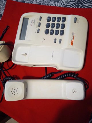 Telefono fisso vintage Telecom Italia bianco