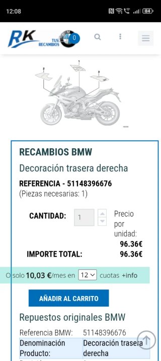 BMW S1000XR 2019 Triple Black