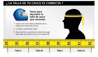 Casco Moto Policarbonato Talla M