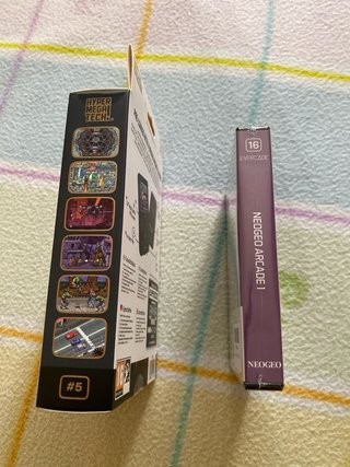 Neo Geo Super Pocket + Evercade NeoGeo Arcade 1