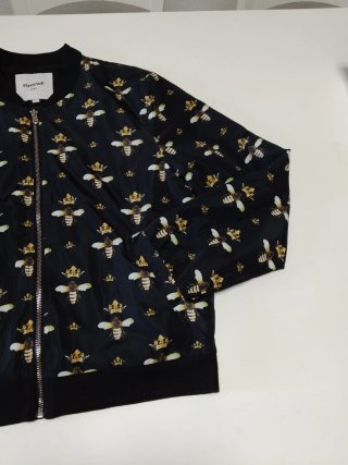 Chaqueta Bomber Impermeable SweeWe Negra