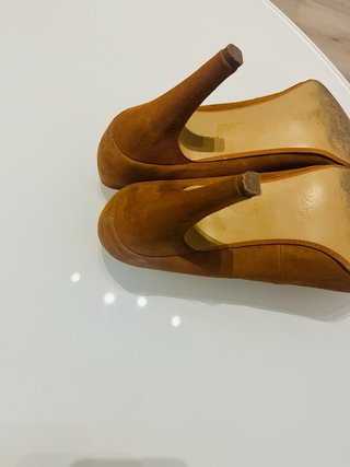 Zapatos de salón Mango color mostaza talla 39
