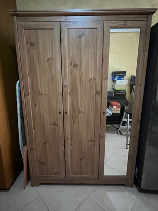 Armario madera 125x190x52