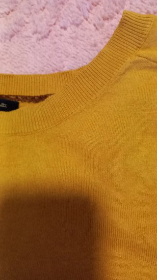 Jersey Massimo Dutti Amarillo Talla L