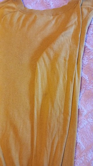 Jersey Massimo Dutti Amarillo Talla L