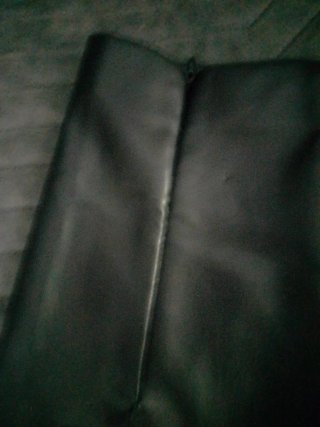 Pantalones Zara efecto piel XL