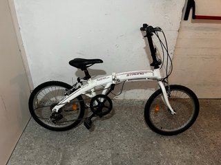 Bicicleta Plegable STRONG Blanca