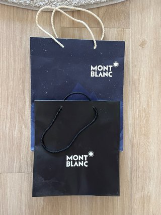 Lote 2 Bolsas Montblanc Originales