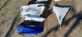 Chapas Pit Bike IMR Blancas