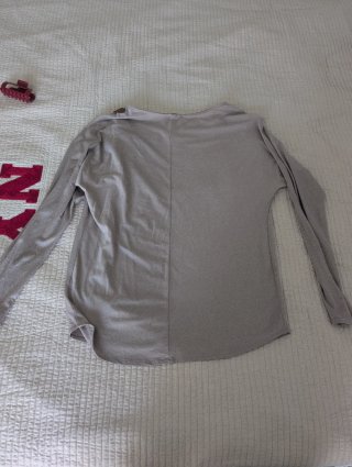 Camiseta Massimo Dutti marrón clarito