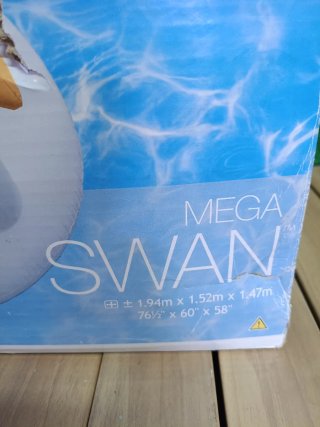 Flotador Hinchable Intex Cisne Blanco