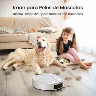 LEFANT robot aspirador limpieza mascotas