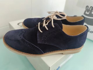 Zapatos niño comunión Clear Azul Talla 36
