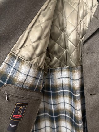 Abrigo Lana Vintage Steinbock Tyrol Verde