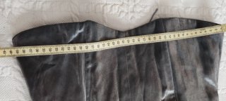 Corsé Luisa Jaro Gris Satinado Talla 42