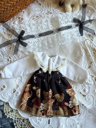 Abiti per bambola Blythe con orsetti