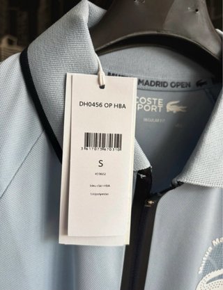 Polo Lacoste Mutua Madrid Open Nuevo Talla S
