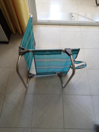Silla de playa plegable