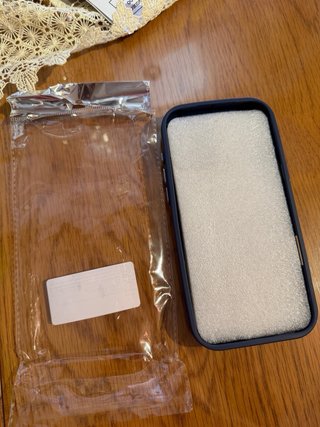 Funda iPhone Azul Magnética Transparente