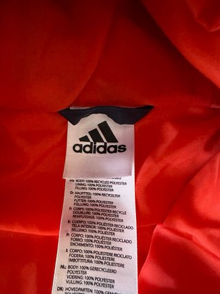 Abrigo Adidas azul marino