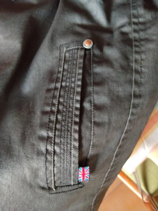 Chaqueta Belstaff Gold Talla L Negra