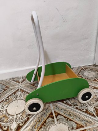 Andador Taca Taca Bebé Ikea Madera Verde