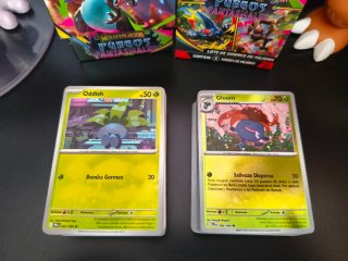 Lote Fuegos Fantasmales (comunes, Holo y reverse)