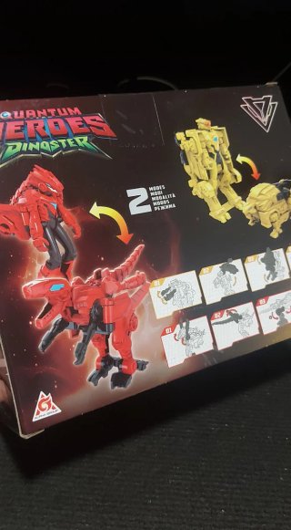 Quantum Heroes Dinaster Juguetes transformables