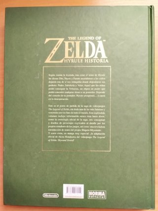Libro Zelda Hyrule Historia y Enciclopedia