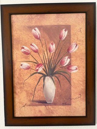 Cuadro floral M. Bandry. 200 € cada uno, precio N
