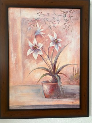 Cuadro floral M. Bandry. 200 € cada uno, precio N