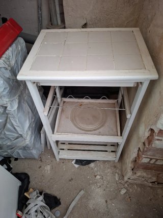 Mueble cocina blanco 80/45