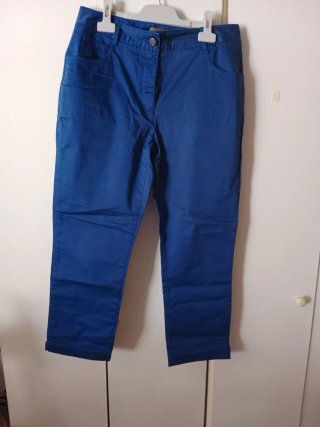 Pantalón azul mujer talla 40