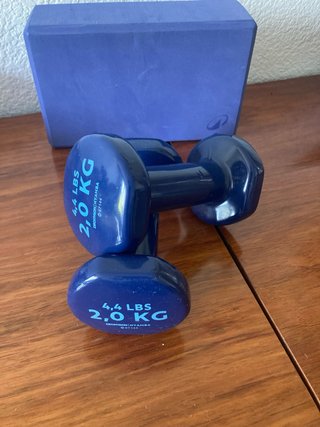 Mancuernas Decathlon 2 kg (sin usar)