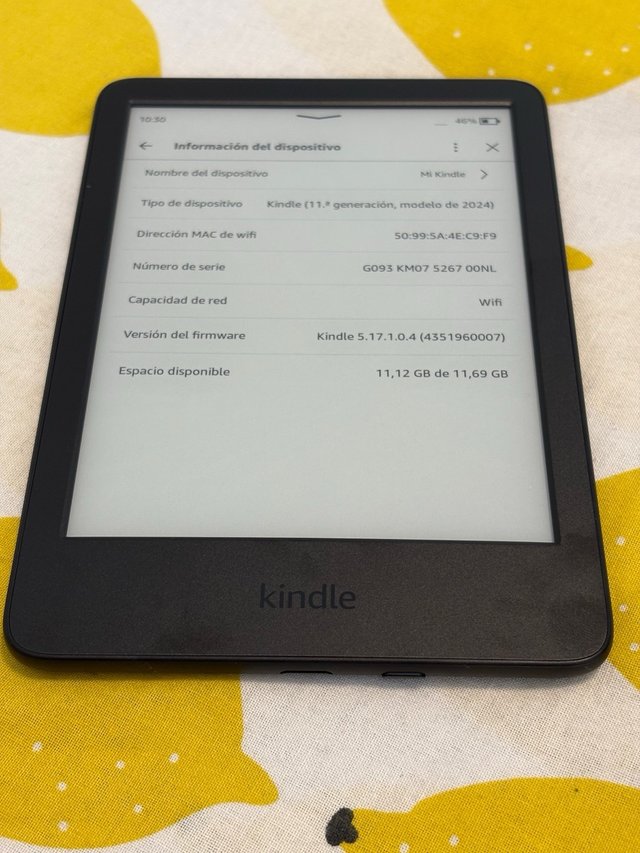 Amazon Kindle 11ª Gen 16GB Negro