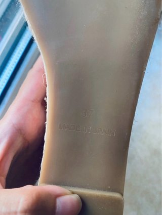 Sandalias Scalpers blancas atadas
