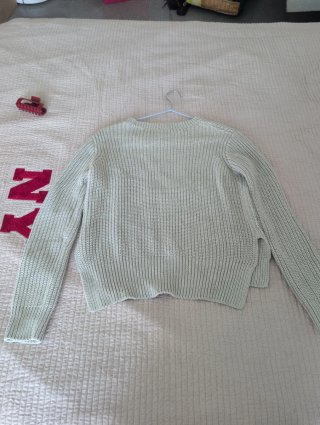 Jersey H&M verde claro talla XS