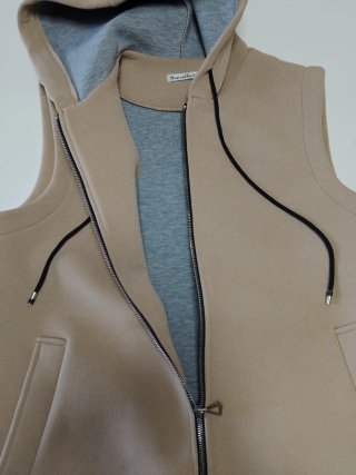 Chaleco tipo neopreno Camel  Talla Única