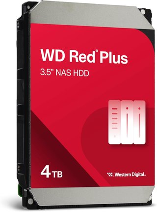 WD Red Plus disco duro NAS 4TB
