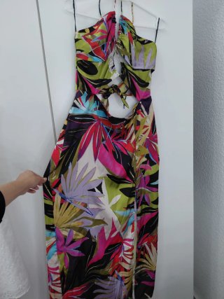 Vestido largo Zara