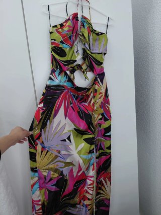 Vestido largo Zara