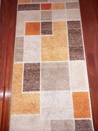 Tappeto da Corridoio Design Geometrico 67 x 250