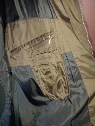 Chaqueta Active Plus marrón-negro hombre