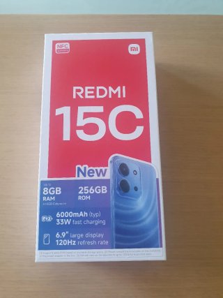 Xiaomi Redmi 15C 256GB Negro