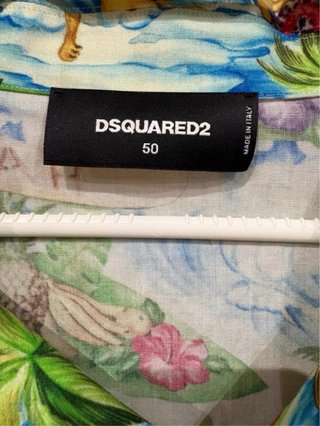 Camisa Hawaiana DSQUARED2 Talla M