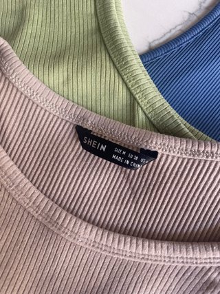 Set 3 Tops SHEIN Talla M