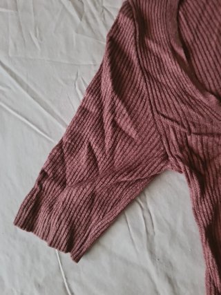 Camiseta Stradivarius acanalada elastan