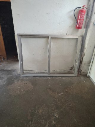 Ventana corredera de aluminio