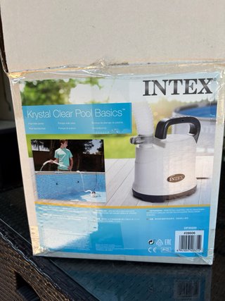 Bomba de drenaje Intex para piscina