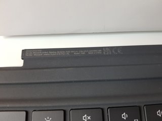 Teclado Microsoft Surface Pro X Español Negro
